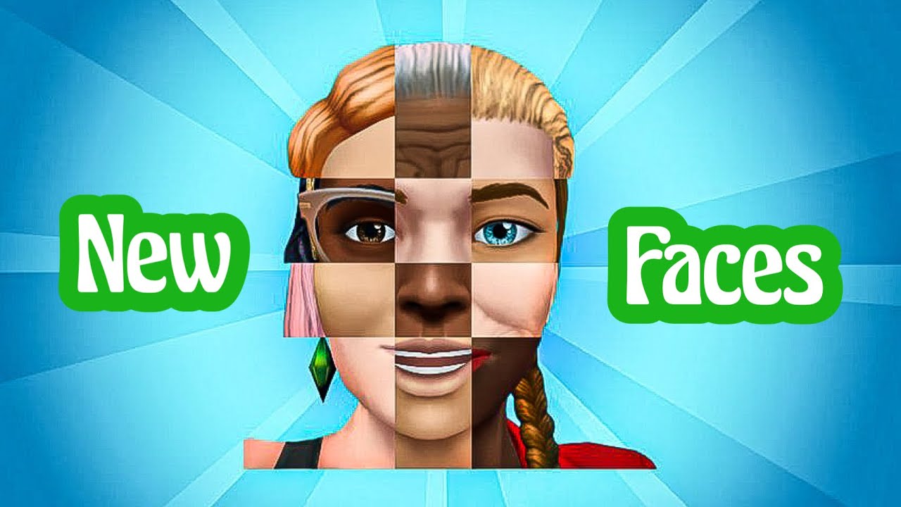 The Sims Freeplay *NEW* Faces On ALL Ages || Toddler to Senior 👶🏼👧🏼👩🏼👵🏼
