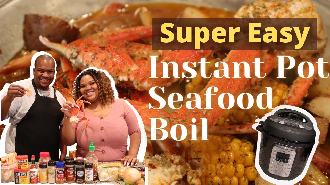 Super Easy Seafood Boil Using Instant Pot| How To Cook Crab Boil Like Juicy Crab