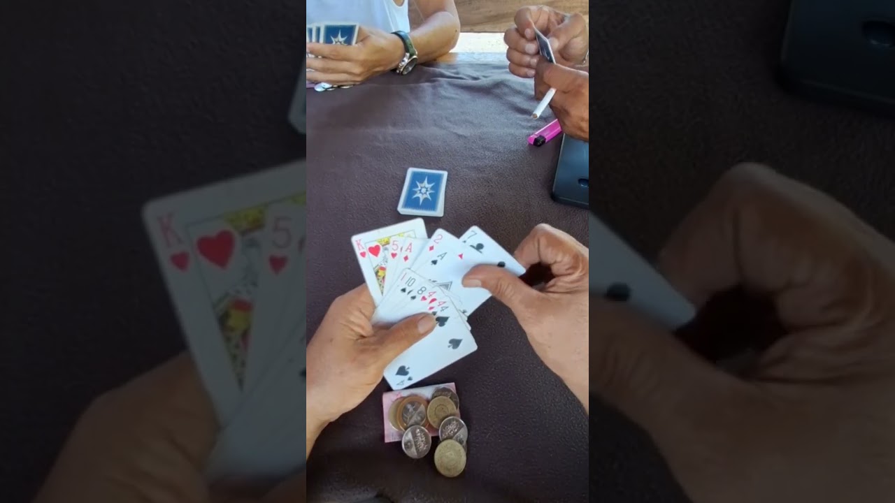 Let's Play Tongits Butasan #cardgames #fypviral #family #ready #games 