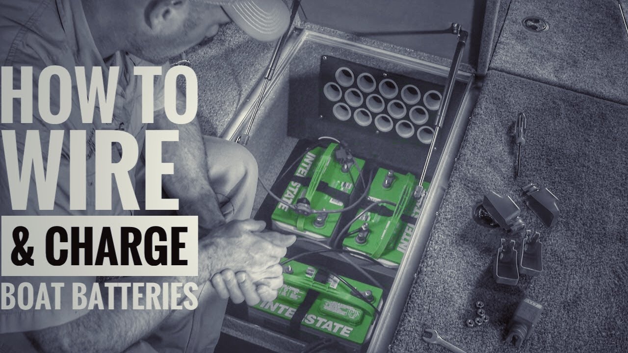 How to Install Boat Batteries and Onboard Chargers [36V]