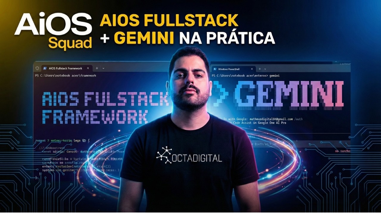 AIOS com Gemini CLI: Guia de Orquestração Para Quem Está Começando