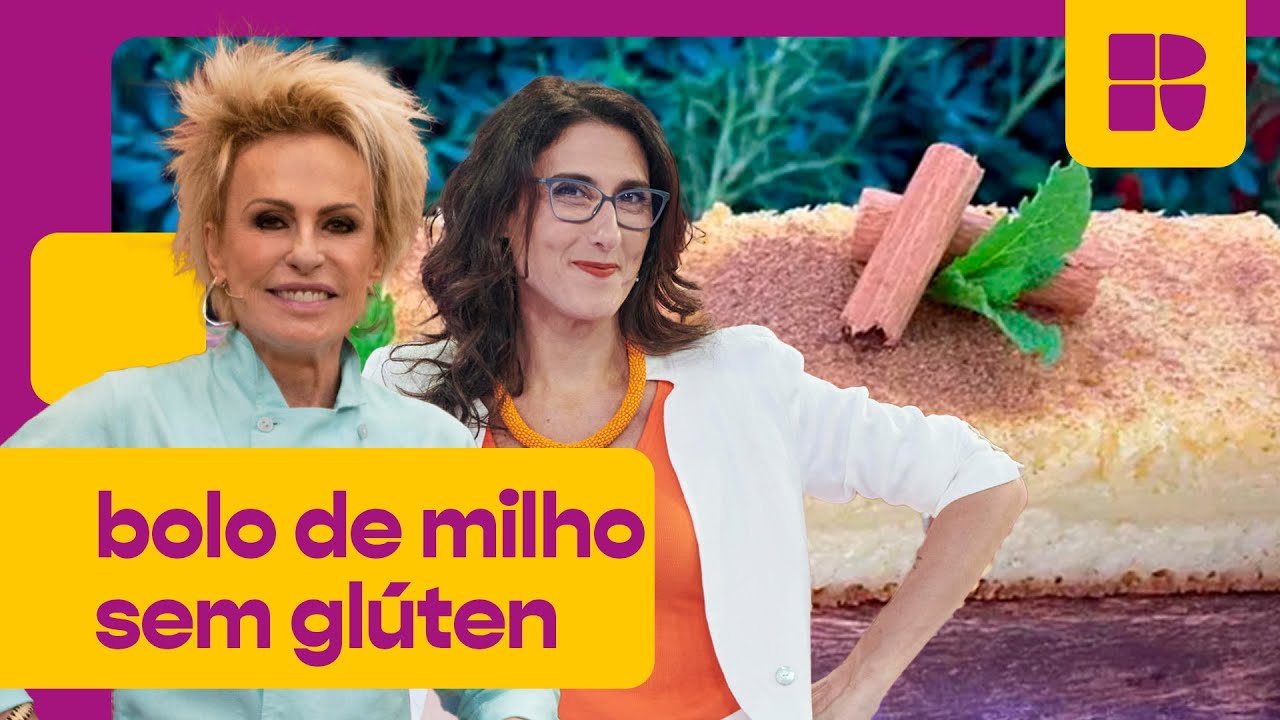 Bolo de milho cremoso e sem glúten! | Ana Maria Braga | Mais Você