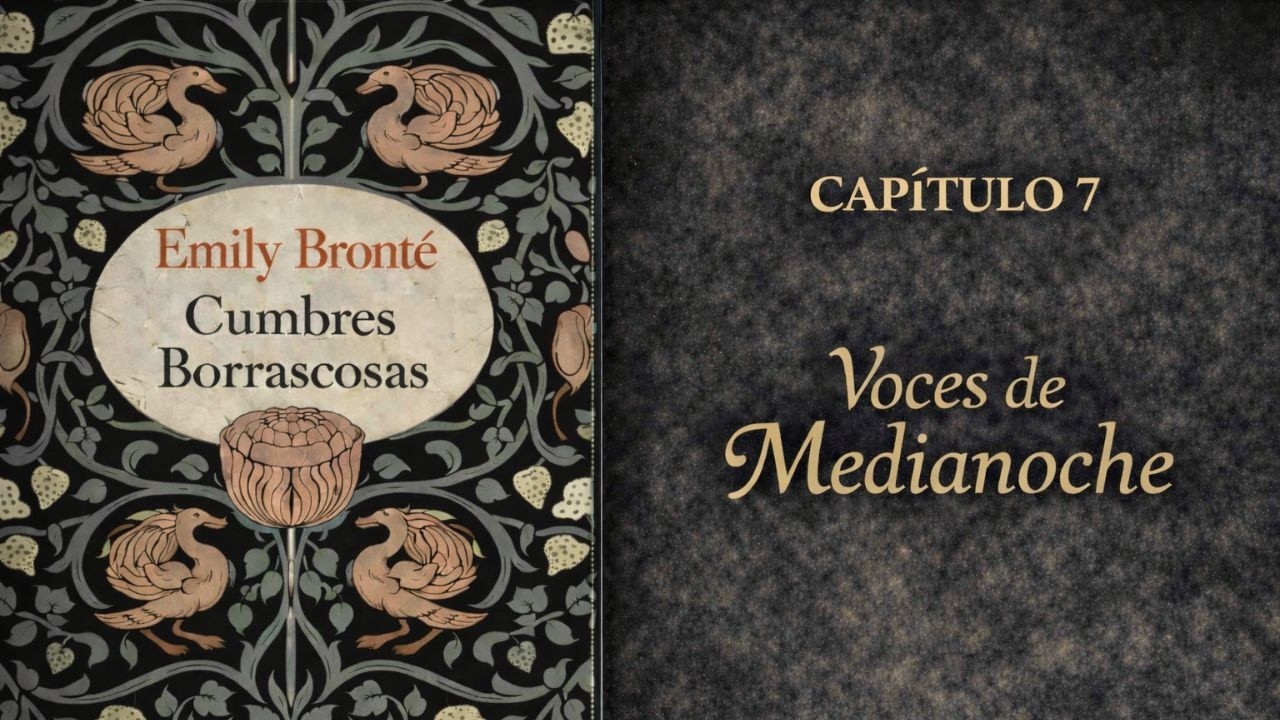 Cumbres Borrascosas Capítulo 7 | Audiolibro completo | Emily Brontë | Voz humana