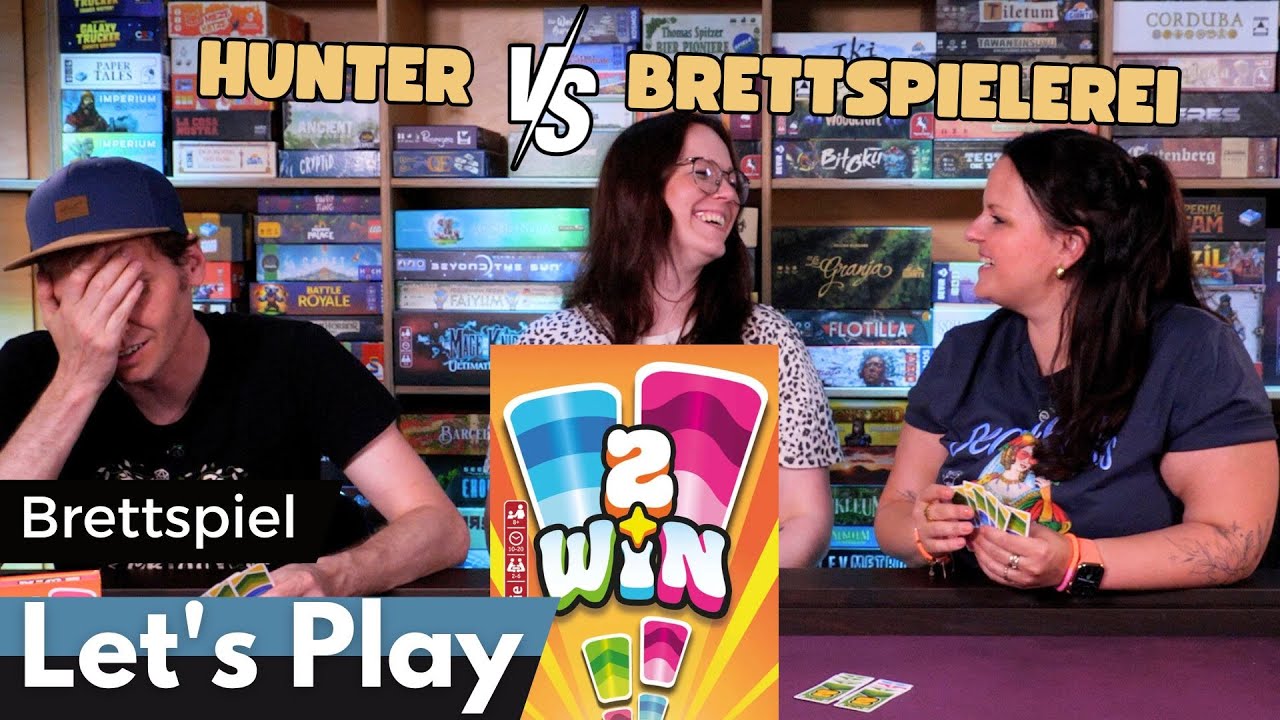 2 Win – Brettspiel – Let´s Play Hunter vs Brettspielerei
