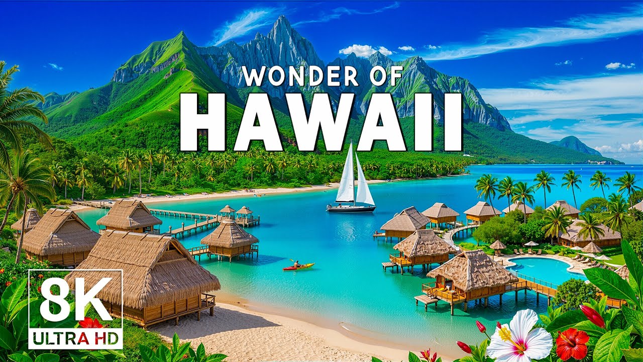 Wonders of Hawaii – Discover Volcanic Islands, Tropical Forests, and Pacific Light | Travel Video 4K