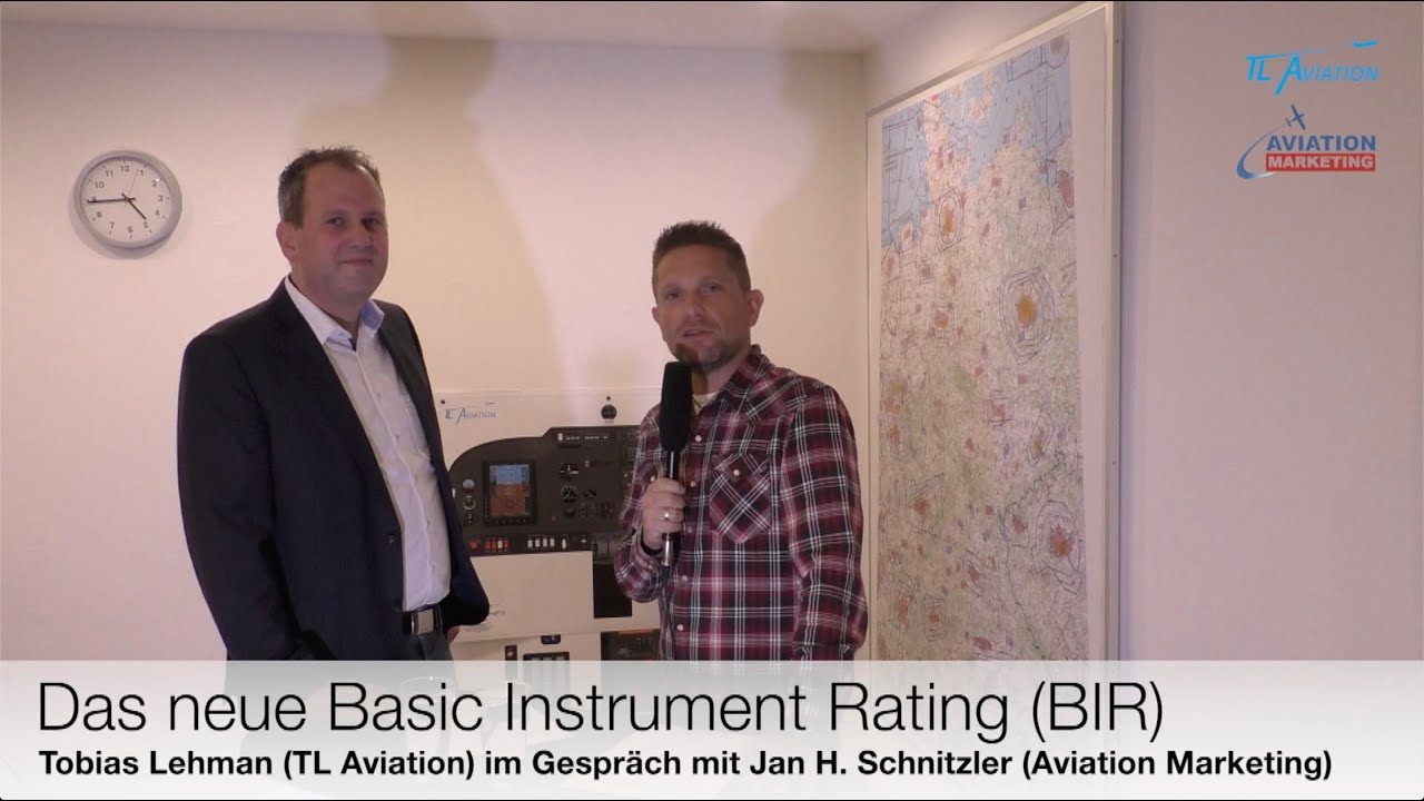 Das neue Basic Instrument Rating kommt 2020 - Interview mit Tobias Lehmann von TL Aviation in EDLN