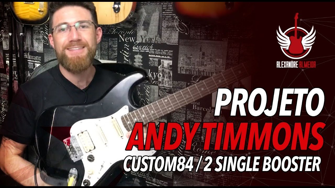 Malagoli Custom 84 e 2 Single Boost (Projeto Andy Timmons)  Ep87