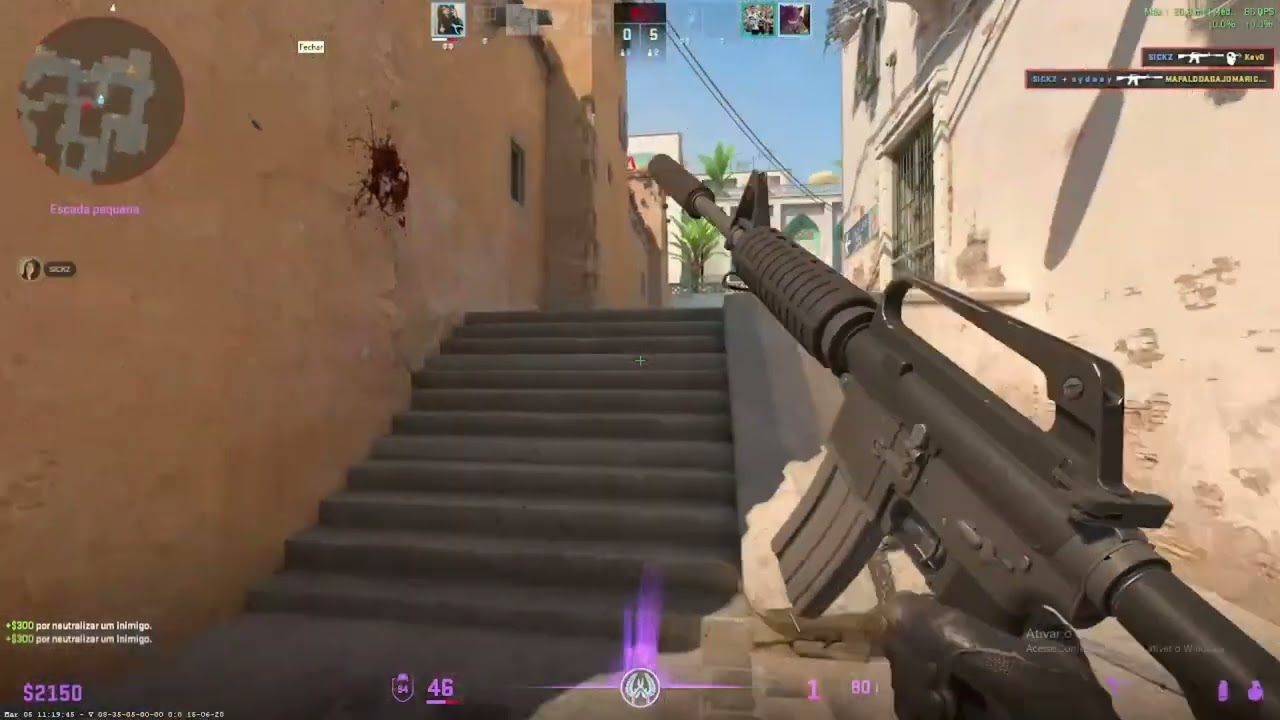 SICKZ perdendo no CS2