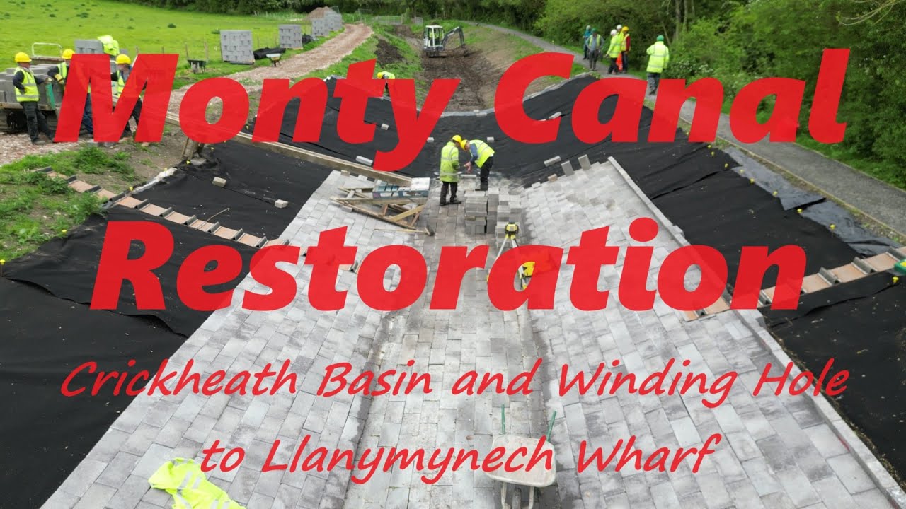 Montgomery Canal Restoration May 2024