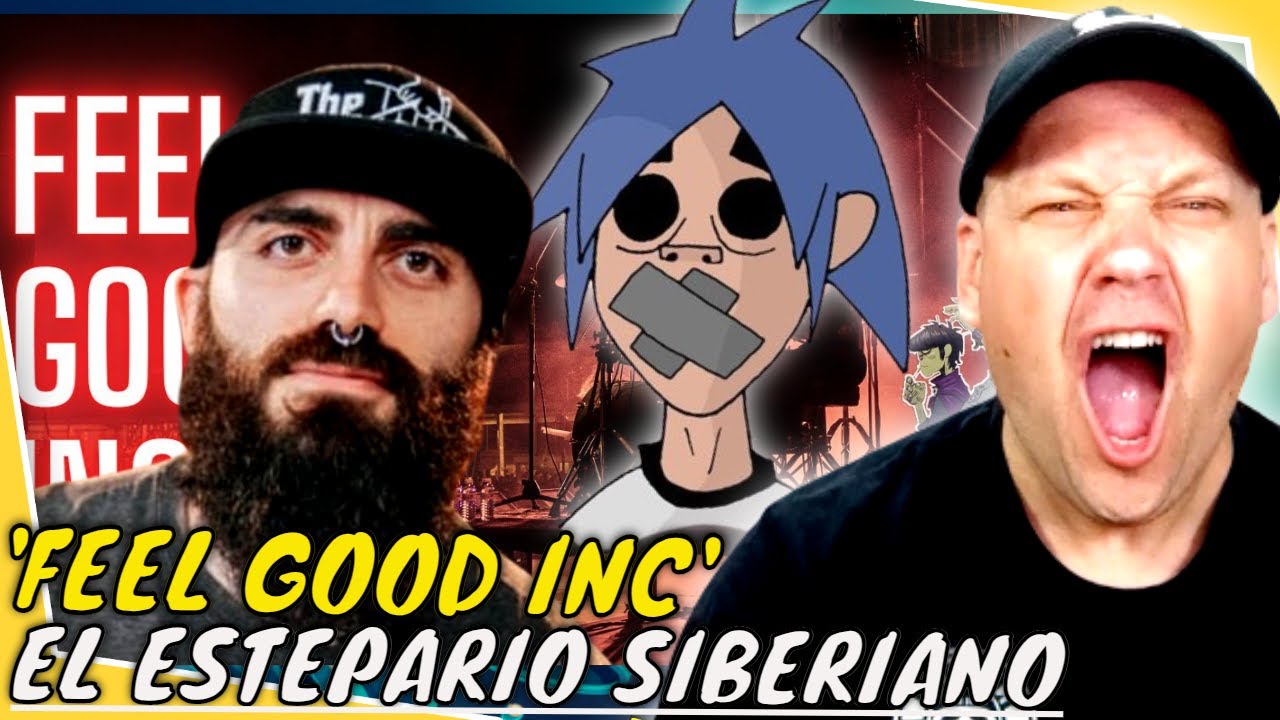 EL ESTEPARIO SIBERIANO Is An ALIEN!! | Feel Good Inc ( Gorillaz Cover )