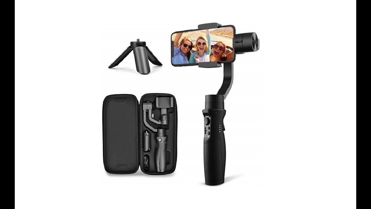 003. 3-Axis Gimbal Stabilizer for iPhone X XR XS Smartphone &ndash; Amazon Link to Purchase