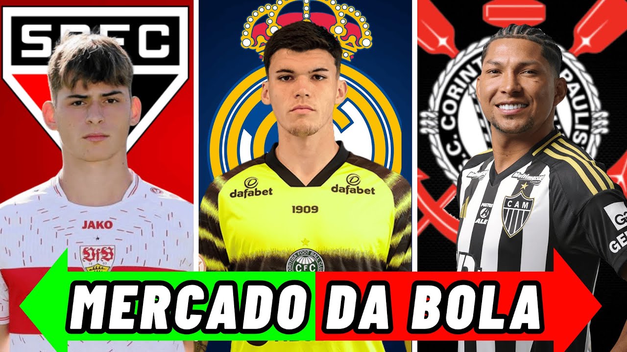🚨MATTHAIOS TSIGAS NO SÃO PAULO  l RONY NA MIRA DO CORINTHIANS 🦅 l MORISCO NO REAL  + MERCADO DA BOLA