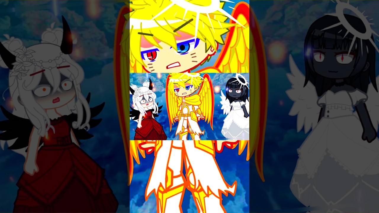 ⚠️Angel Check : The Real Guardian Angel arrived🔥|| Gacha Life Naruto || 