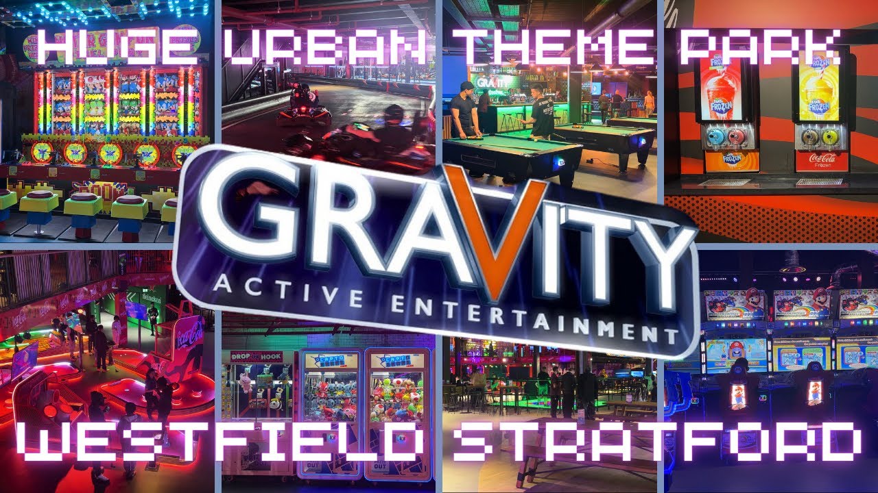Gravity MAX | Westfield Stratford | Huge Urban Theme Park