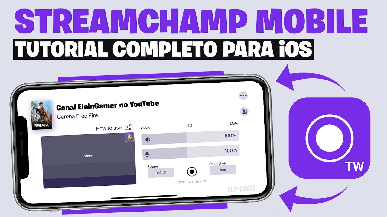StreamChamp Mobile para iOS - Como Configurar e Fazer Live 2021 (Tutorial completo)