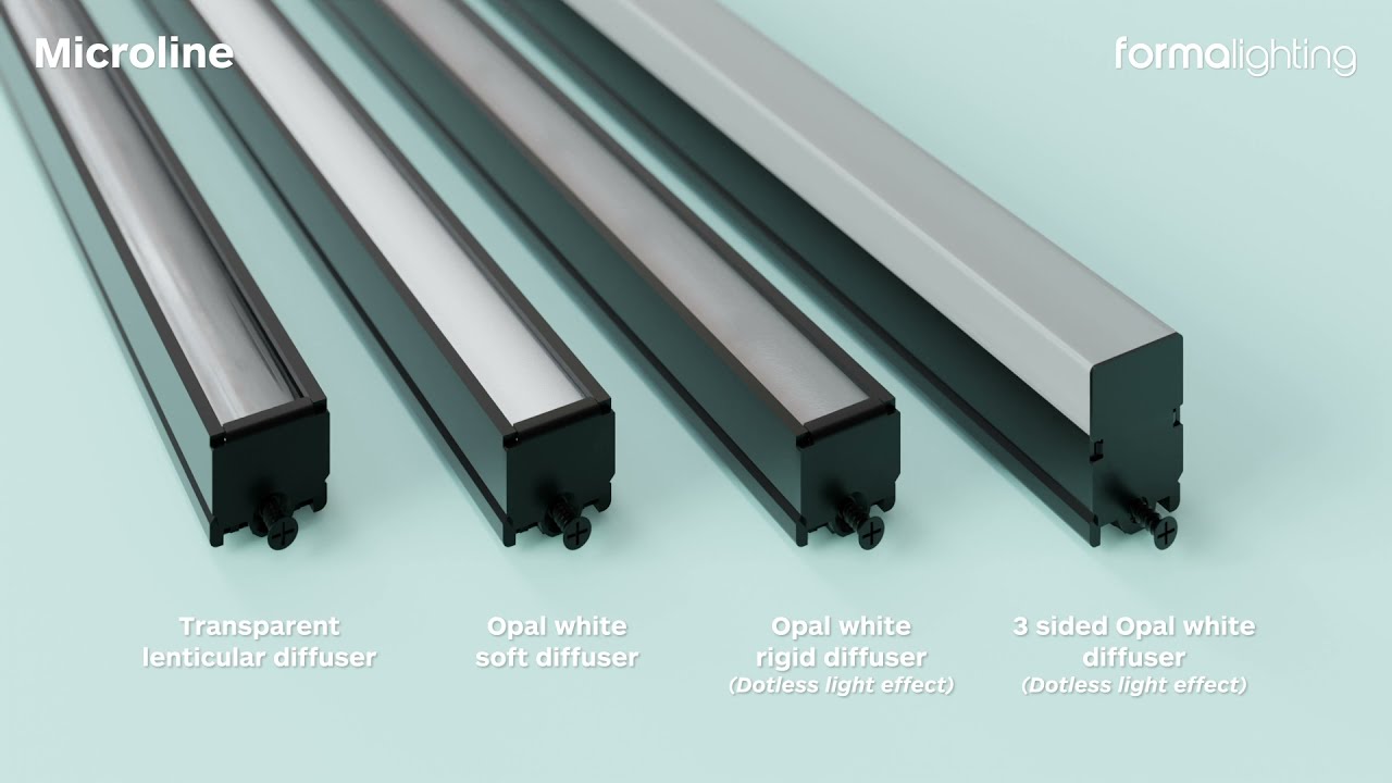 Miniature LED Linear Light - Microline By Formalighting