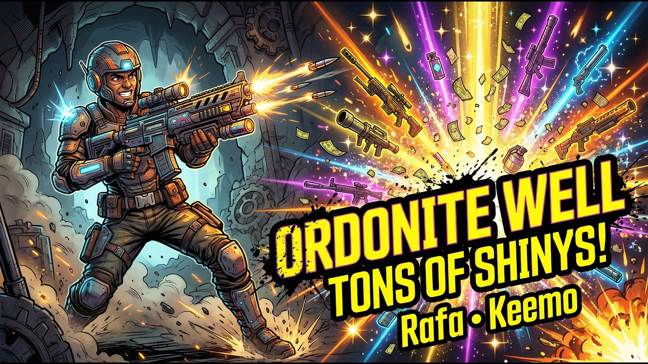 Borderlands 4 Ordonite Well Run — Tons of Shinys Loot Farm (Rafa) | Keemo