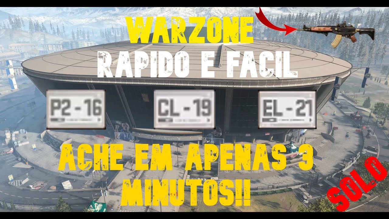 COMO ENCONTRAR TODOS OS CARTÕES DO ESTÁDIO NO WARZONE
