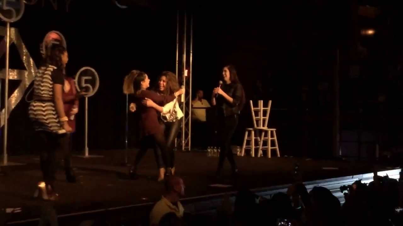 Fifth Harmony introcuding eacother at NY show 10/29/13