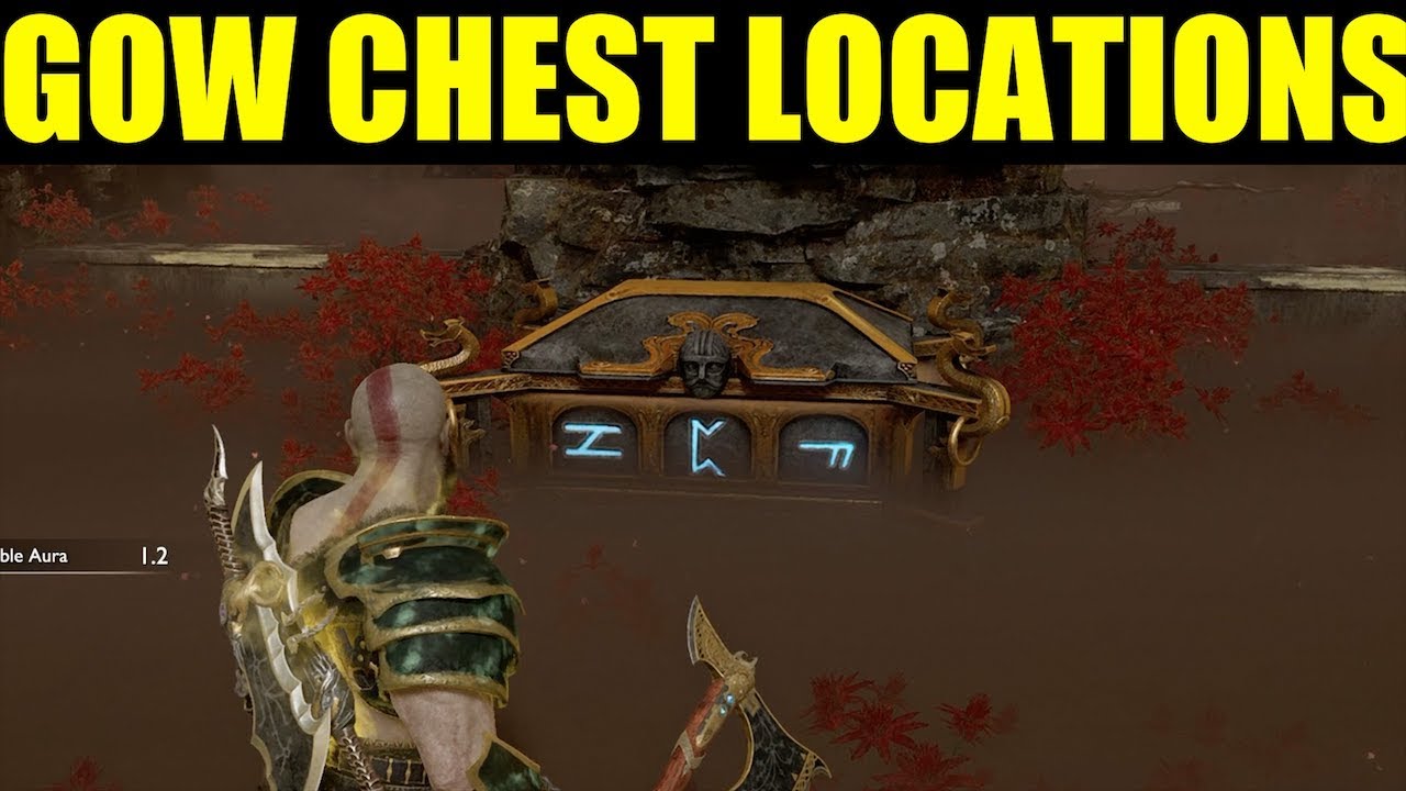 Как открыть все сундуки в Нифльхейме (мастерская ivaldis *скрытый сундук* God of War PS4)