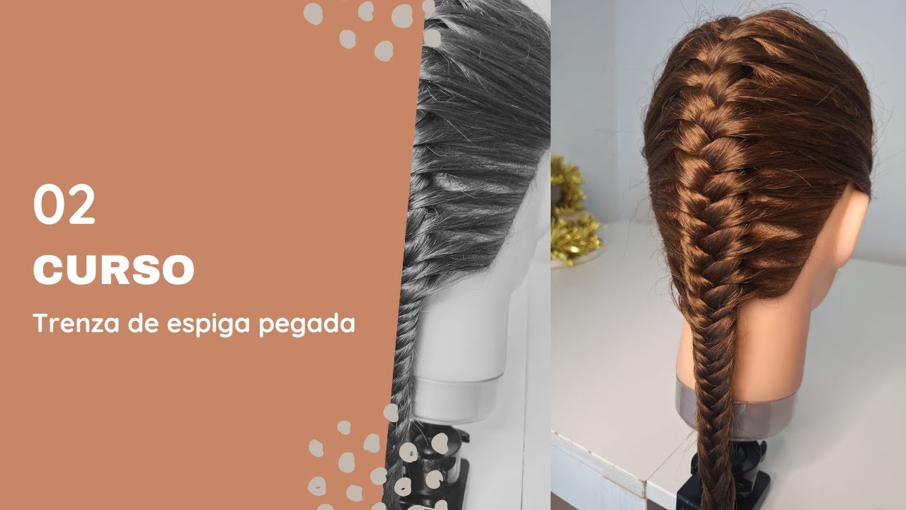 Curso de trenza de espiga pegada