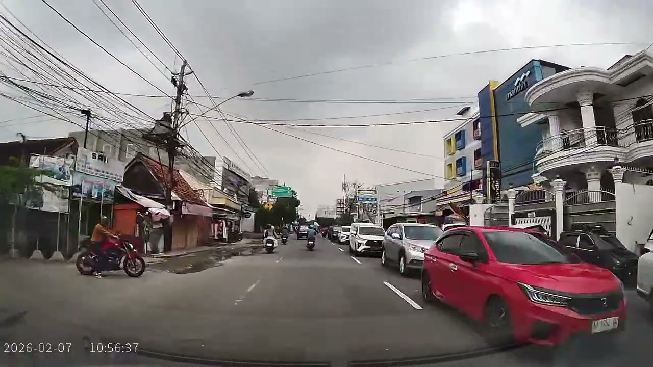 POV Driving Indonesia | Surakarta | Hotel Neo Gading Solo - Halte Baron