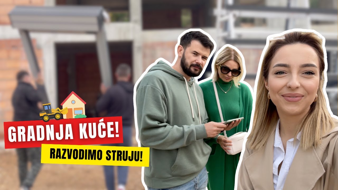 Gradnja kuće - Pt.8 - Razvodimo struju + ugradnja stolarije!