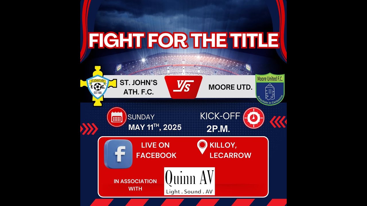 St John's Athletic FCvs Moore United FC