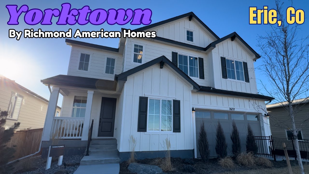 The Yorktown | By Richmond American Homes | Parkdale | Erie, Colorado | 6 Bed | 5 Bath | 3,030 Sqft