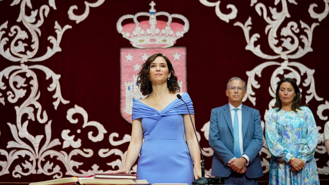 Isabel Díaz Ayuso toma posesión como presidenta de la Comunidad de Madrid