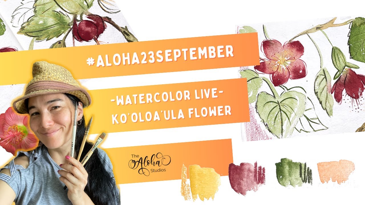 Brush Control and Watercolor Flowers made EASY!