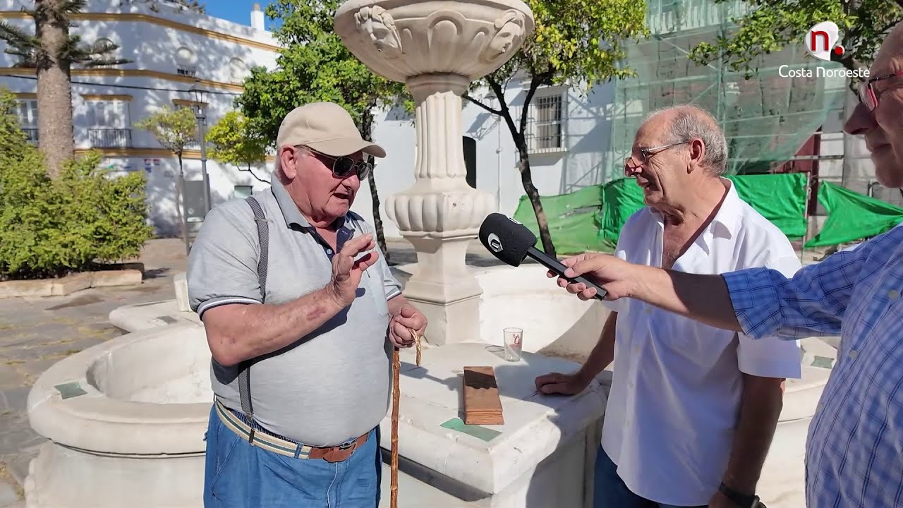 Momentos Pericache: Manuel Ariza Sánchez (marmolista) Plaza del Pradillo