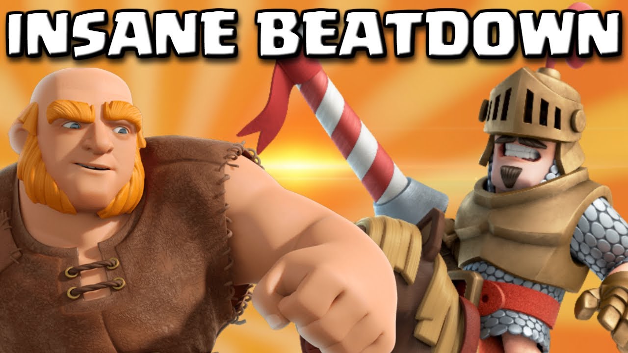 INSANE GIANT BEATDOWN!! | GIANT PRINCE DECK | Clash Royale Challenger 2 Deck