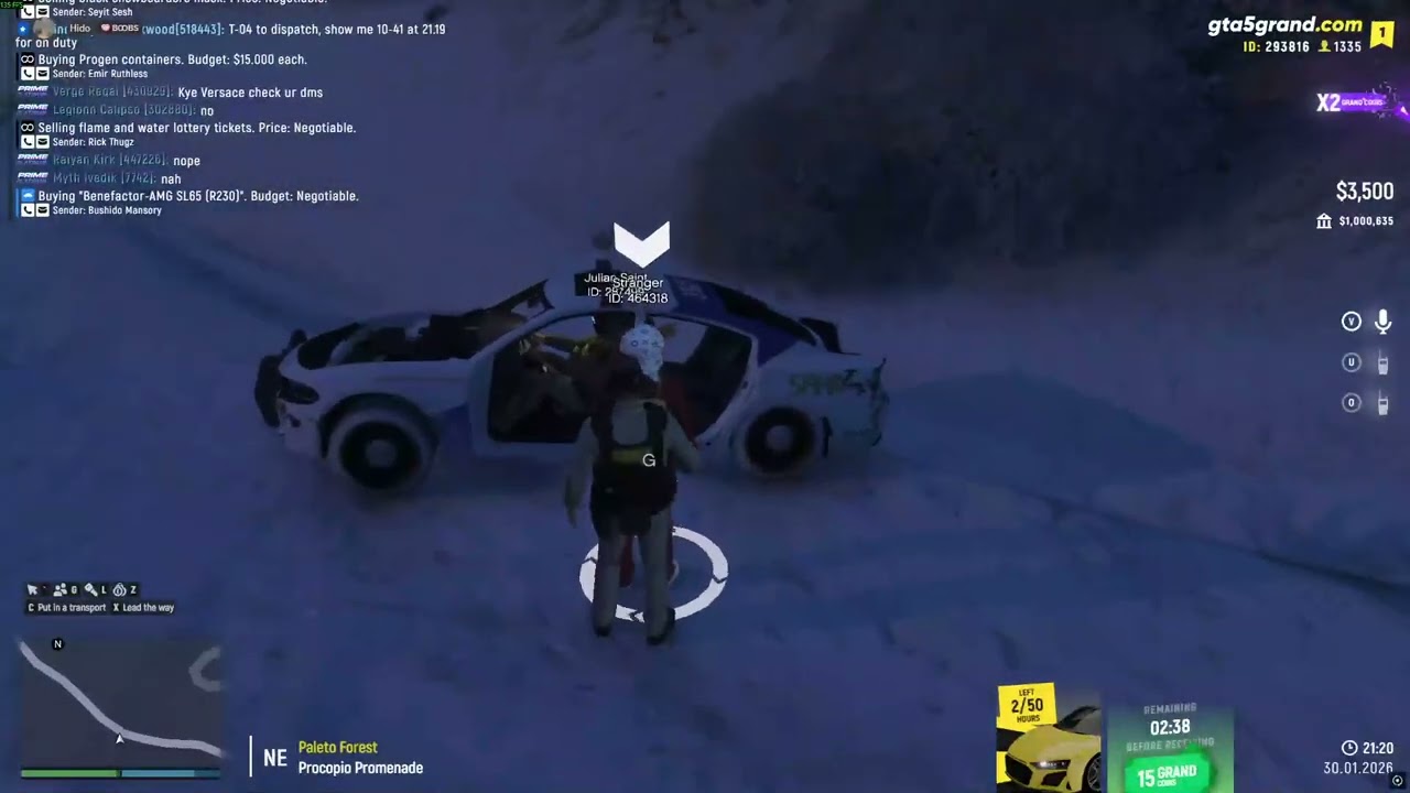 SAHP Arresting a guy