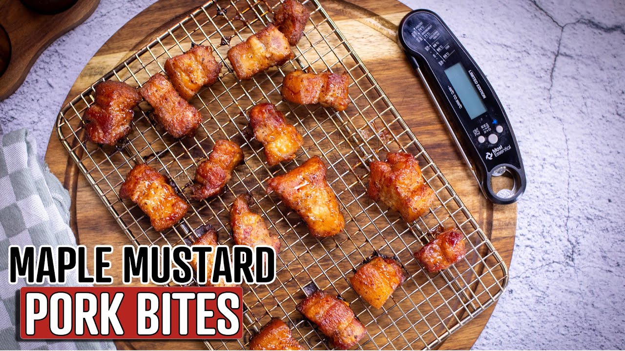Maple Mustard Pork Bites - Deze moet je gewoon eens proberen!