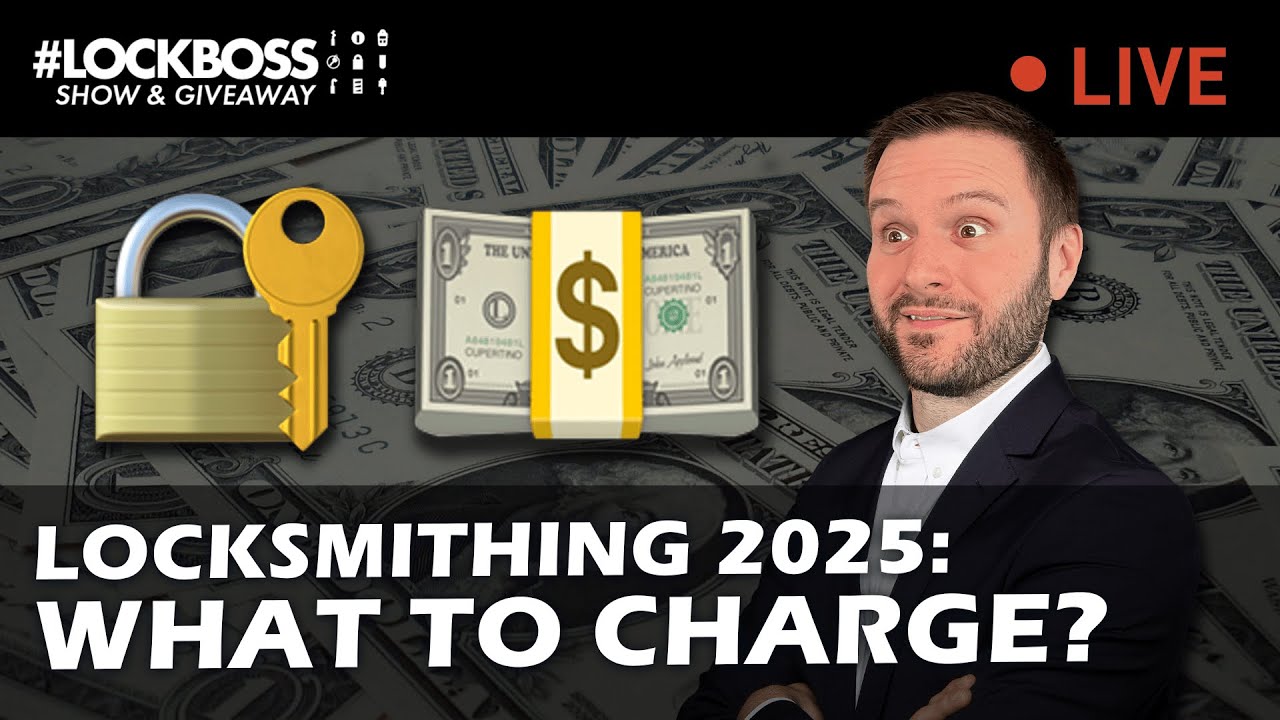 What Are Locksmiths REALLY Charging Right Now? | #Lockboss Show & Giveaway