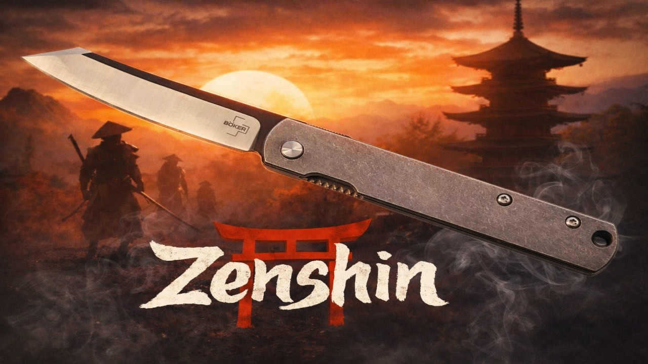 Оригинальный стиль фронтального ласта? Подробный разбор Böker Plus Zenshin.