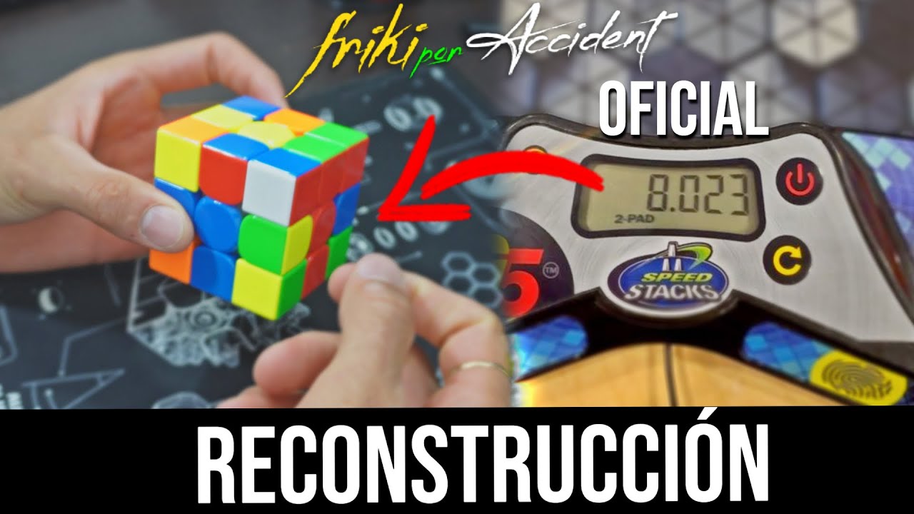8.02 Solve Oficial 😱 Reconstrucción a Seguidor 👽 Moyu V11 en Camino 💀 SORTEOOOOO 8 CUBOS