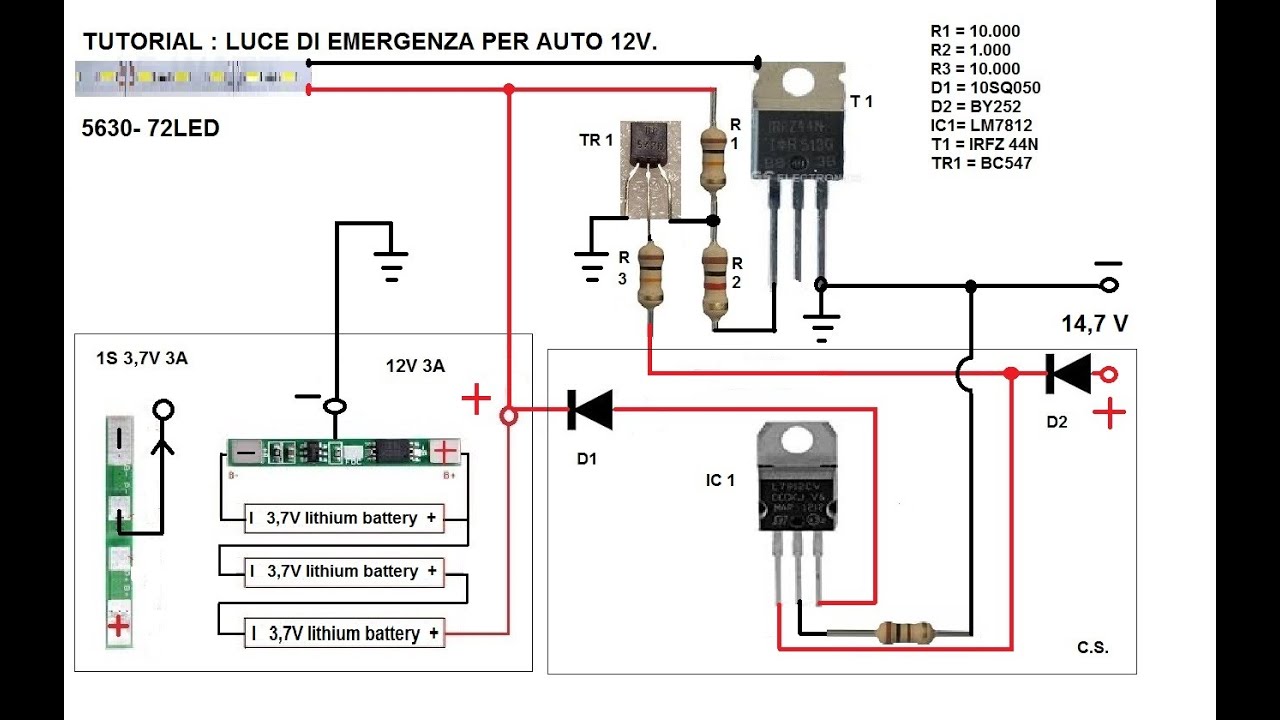 Come costruire una lampada d'emergenza per auto