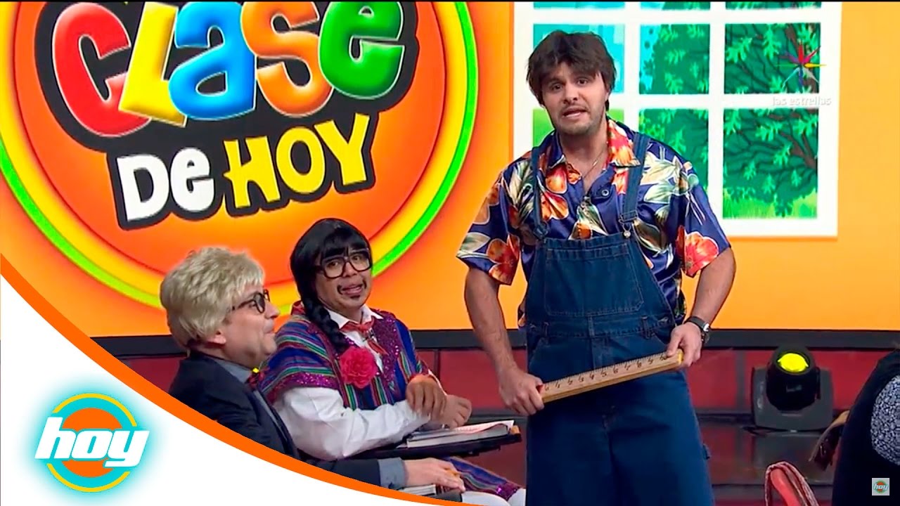 Lalo España es el hermano de Maca en La clase de Hoy