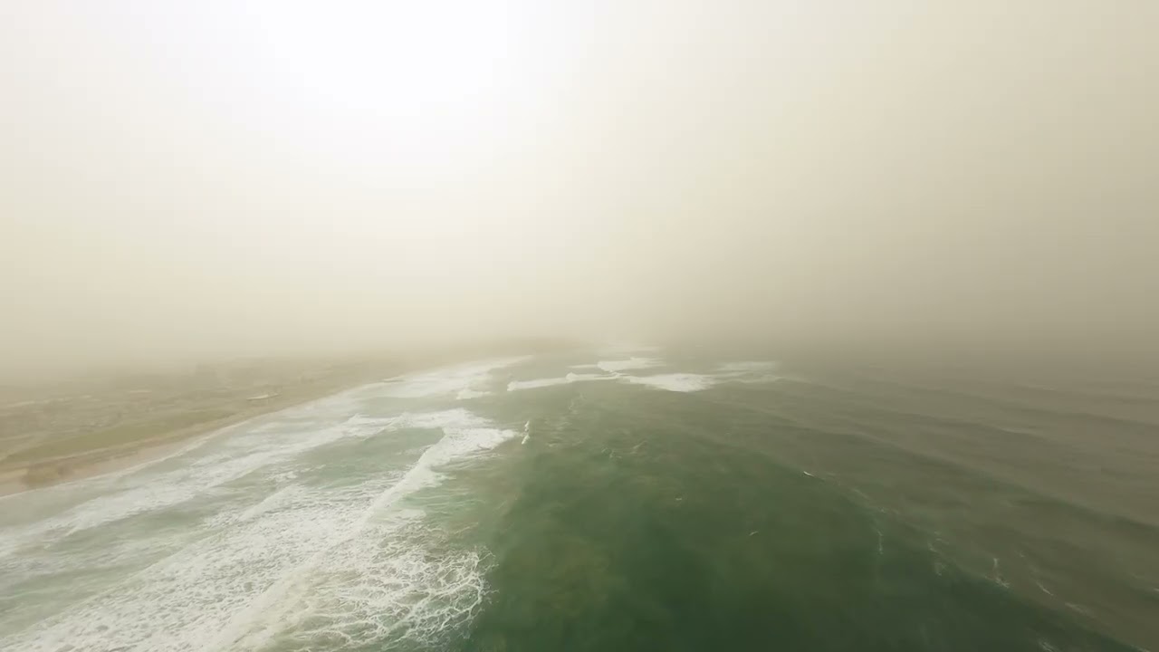 Dust storm in Israel. Tel Aviv. 14.02.2026.