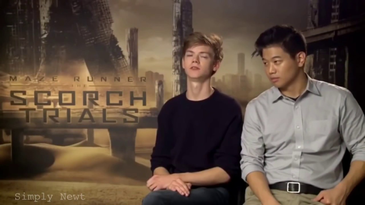 Thomas Brodie Sangster cute moments