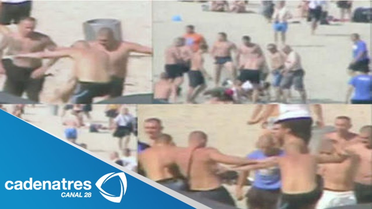 Marinos mexicanos son atacados por Hooligans / Mexican marines attacked by Hooligans