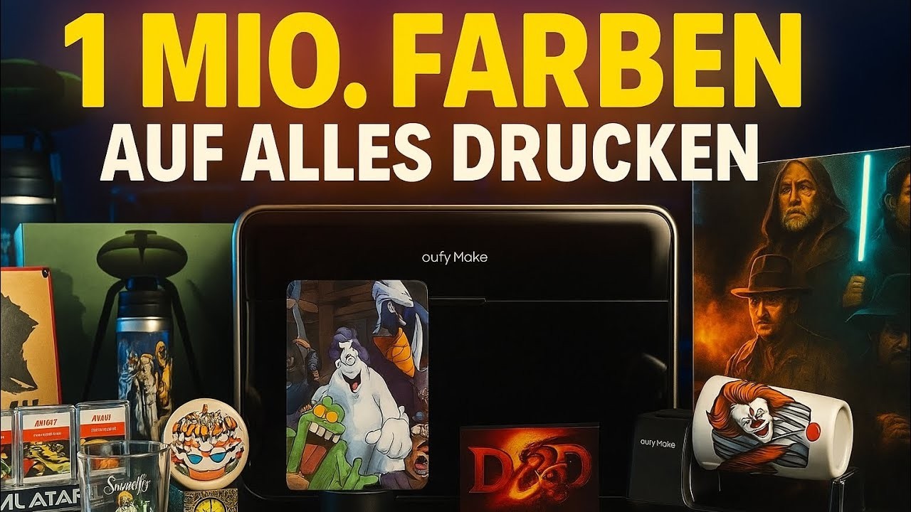 eufyMake E1 UV Drucker Final Version 2026 - der heilige Gral für Maker? 