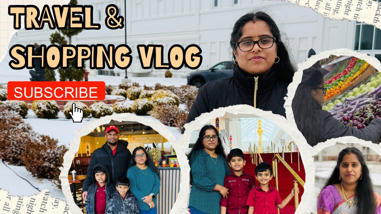 🌟 USA-ல எங்க வீட்டு தை பொங்கல் 2026! 🙏 Friday Temple + Grocery Shopping + Travel vlog | Tamil Vlog