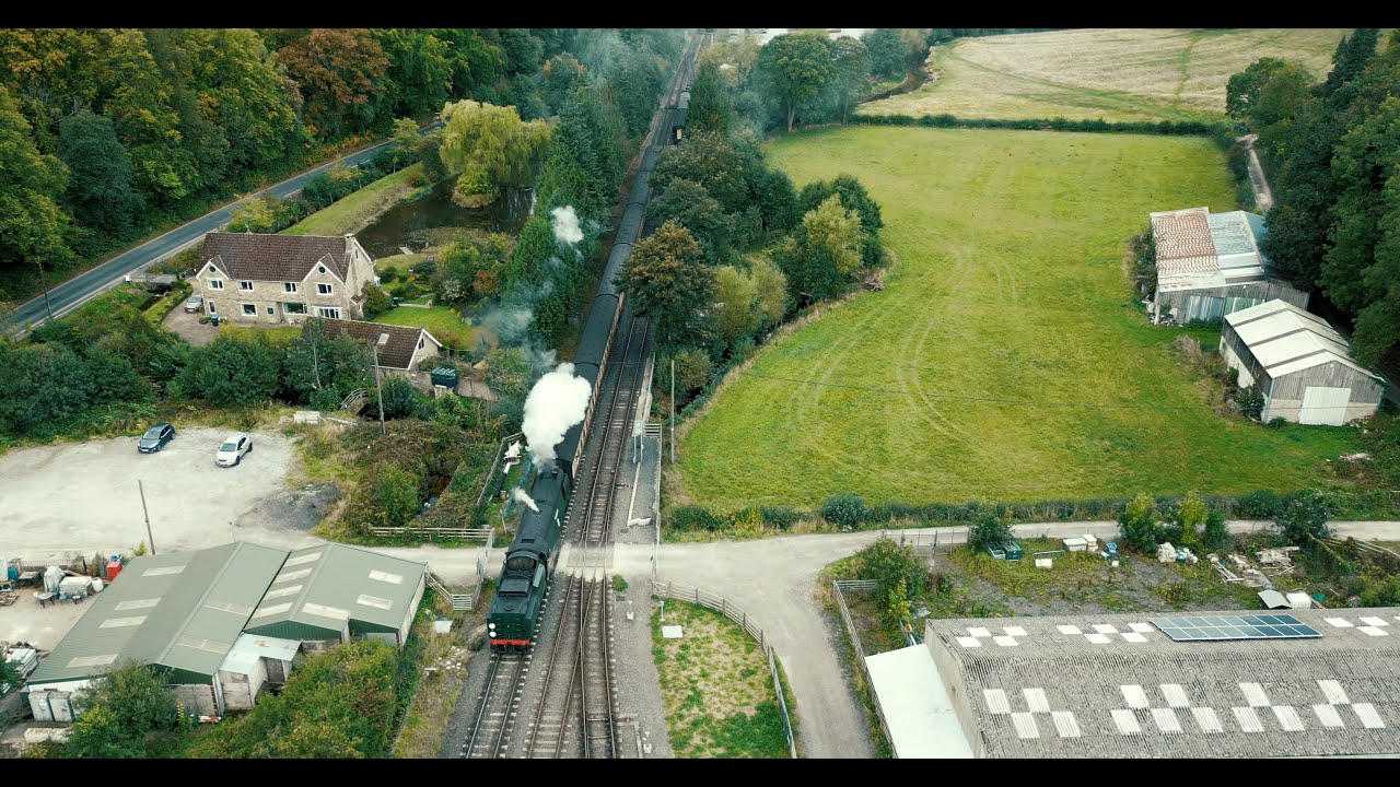 Pickering Railway North Yorkshire England Steam And Classic Trains Diesel heritage railway tracks.