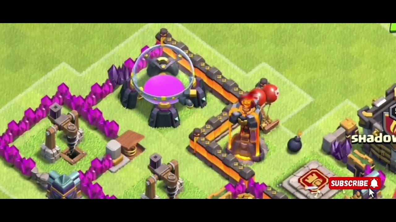 base of clans town hall Th16