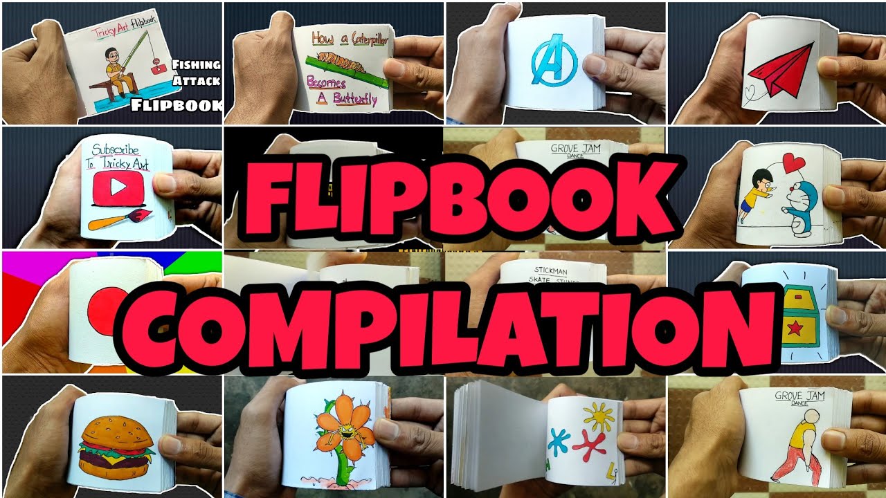 Top Flipbook Compilation | Animation | The ArtRish