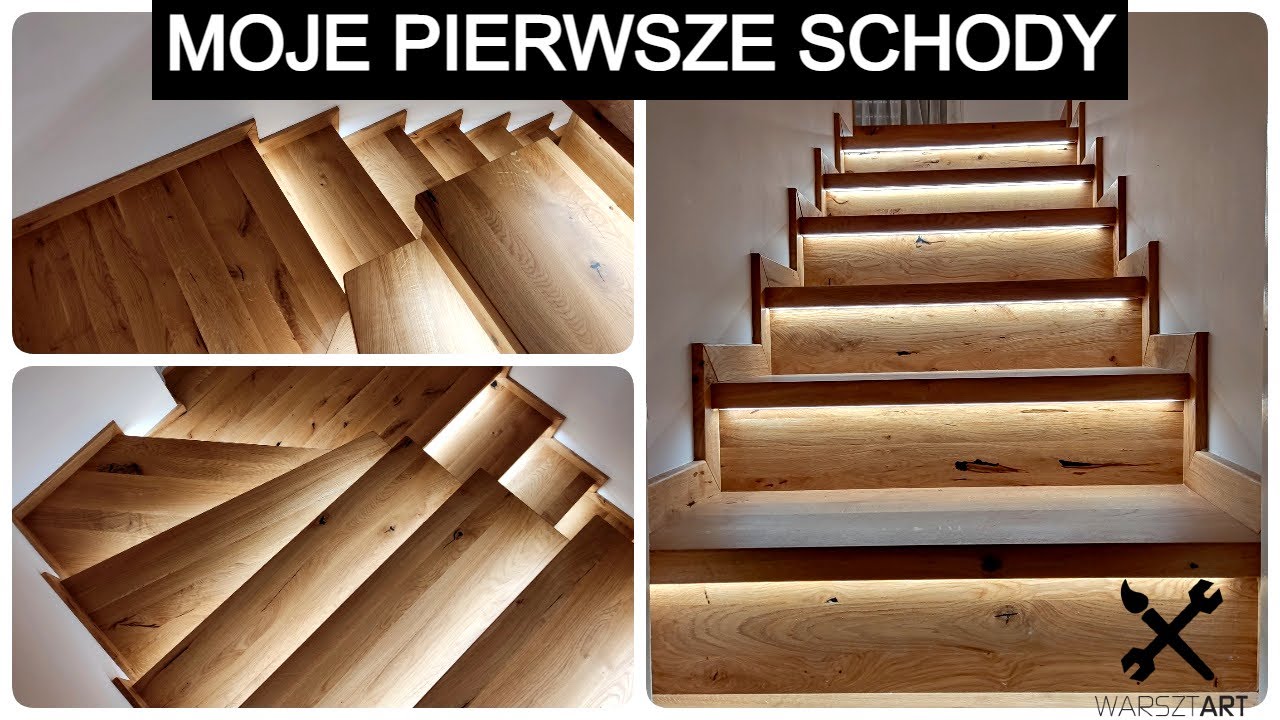 MOJE PIERWSZE DĘBOWE SCHODY NA BETON OD A DO Z