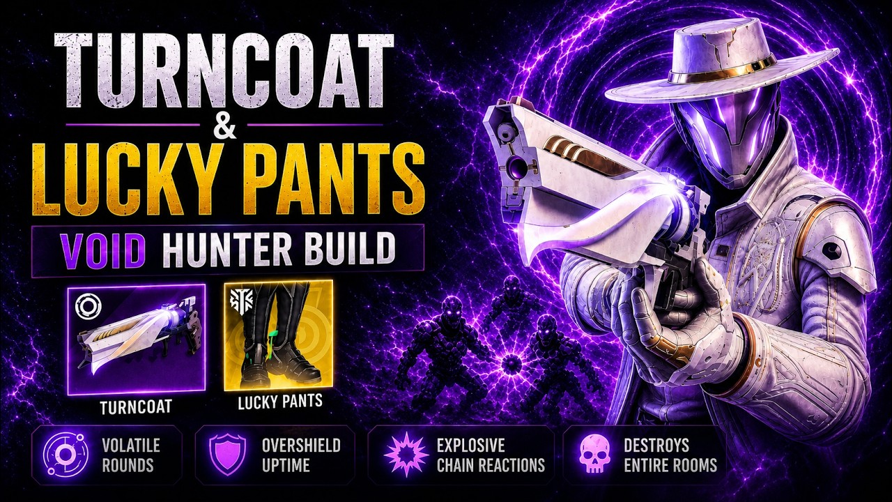 Volatile Monster! Lucky Pants + Turncoat Void Hunter CLEARS Entire Rooms